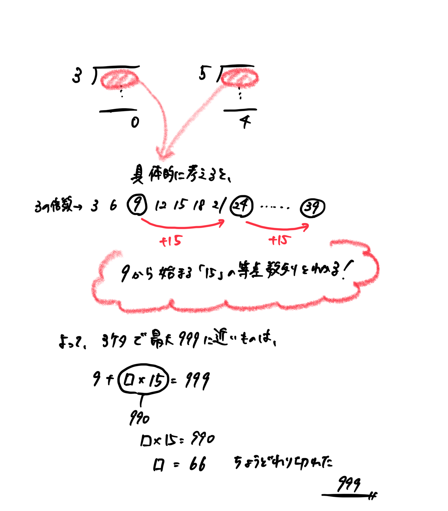 ろっしーの算数 約数 倍数 等差数列 周期 中学受験 受験 ガチ勢 チート Web問題集サイト