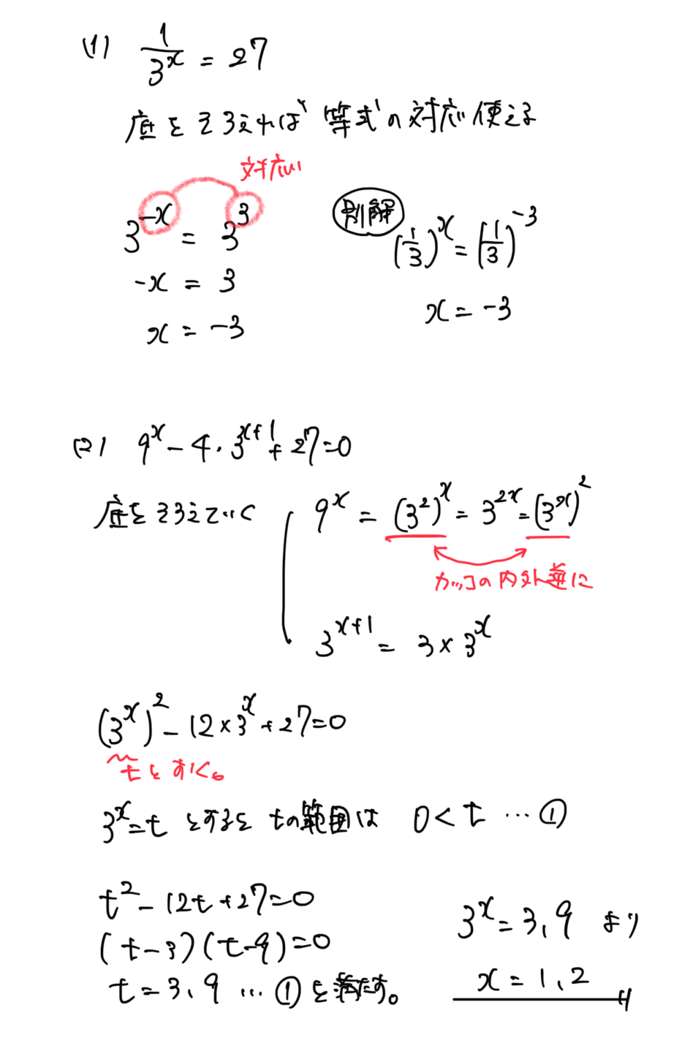 【高校数学】指数関数と対数関数《累乗根計算、グラフ、方程式、不等式など》 | 受験×ガチ勢×チート™【WEB問題集サイト】